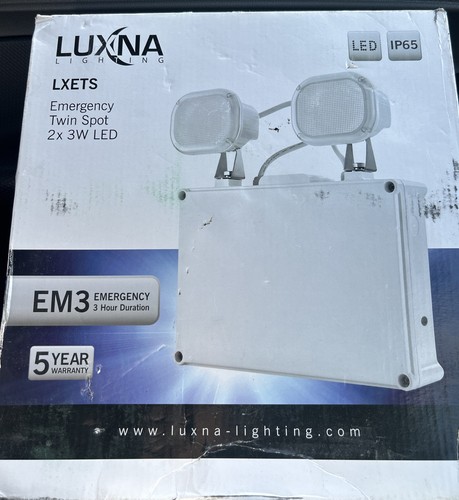 Luxn 2x3w led twin spot - led,