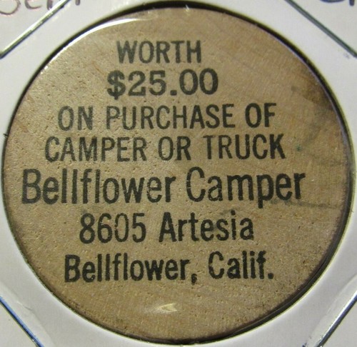 Vintage bellflower camper - vintage,