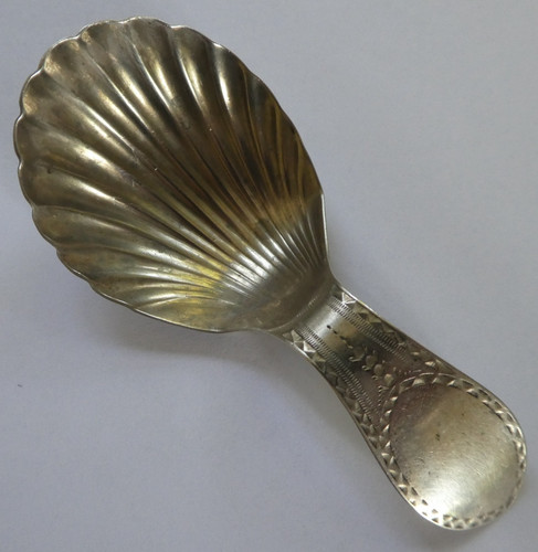 London silver tea caddy spoon