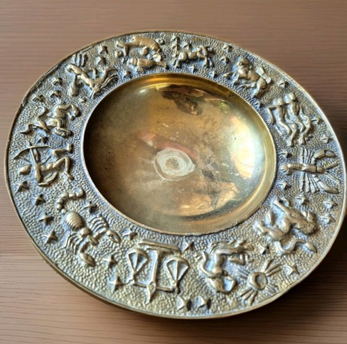 Vintage bronze bowl - vintage,