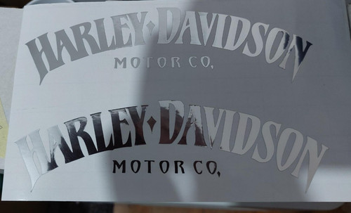 Harley davidson decals - harley-davidson, x