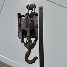 Vintage Block & Tackle Double