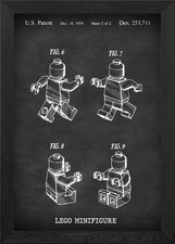 LEGO MINIFIGURE Framed Wall