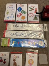 Sizzix Sidekick Plus Dies And Cutting Plates Die Cutter Machine Stencil Art