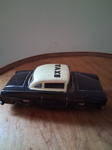 Tinplate friction toy - toy, taxi