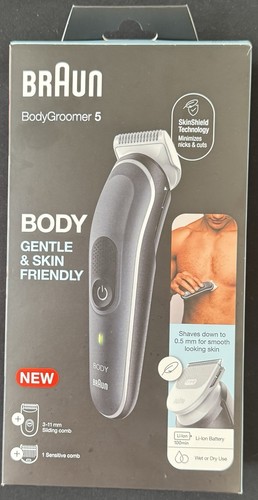 Braun bodygroomer opened - opened, but