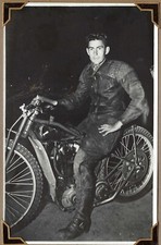 Antique vintage speedway race