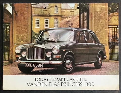 Vanden plas princess 1300 car - plas,