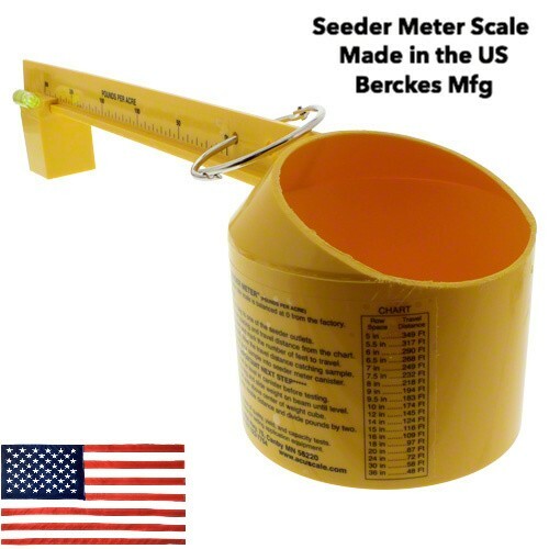 Seeder meter scale seed rate - meter,