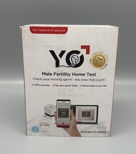 YO Home Sperm Test at-Home Fertility 2 Tests Kit for Men | Check Motile Sperm