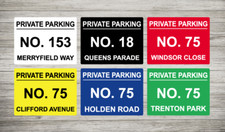 Custom Metal Private Parking