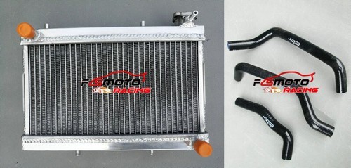 Aluminum radiator black hose - black,