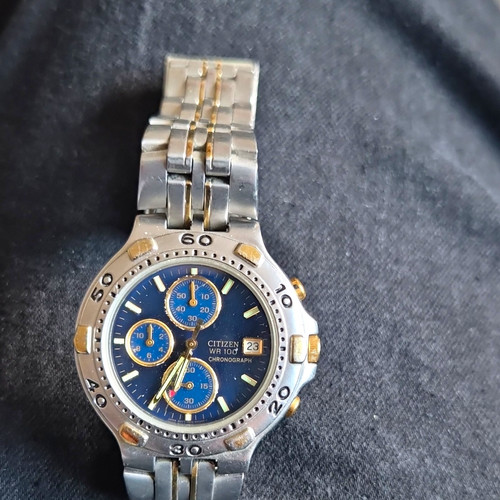 Citizen wr100 chronograph - citizen,