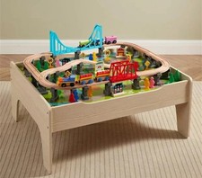 Toylife Wooden 100 Piece Train