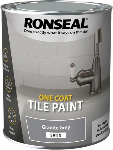 Ronseal one coat tile satin - ronseal,