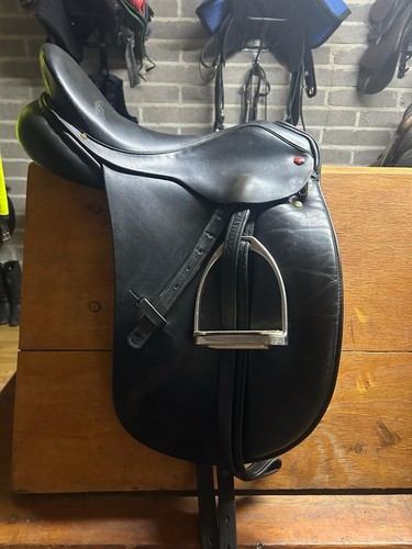 Black albion dressage - albion, saddle