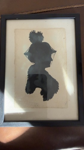 Silhouette portrait cut black - portrait/cut,