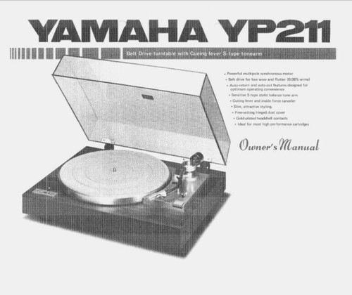 Yamaha yp211 belt drive - -,