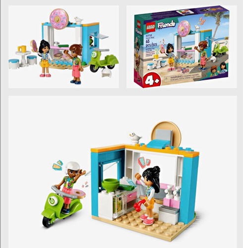 Lego friends doughnut shop - doughnut,