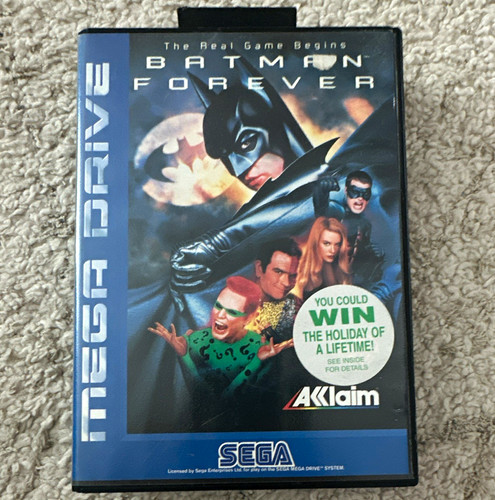 Acclaim batman forever sega - acclaim,