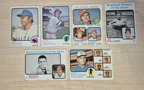 1973 topps baseball cards - 1973,