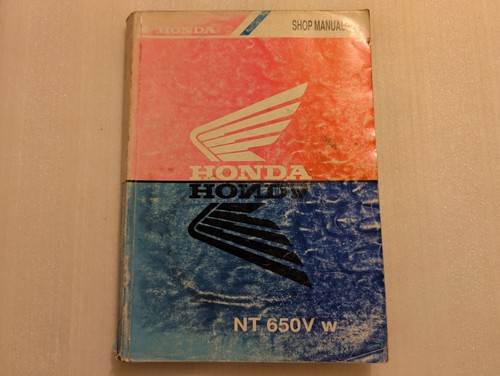 Honda shop manual for 650 - for, v