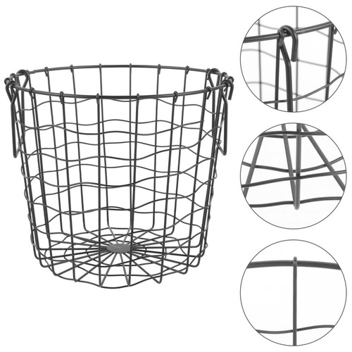 Firewood storage basket metal - basket,