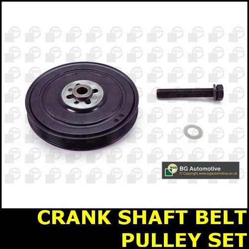 Crank shaft belt pulley set - belt,