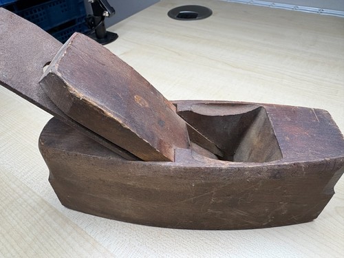 Vintage wood wooden - wooden, coffin