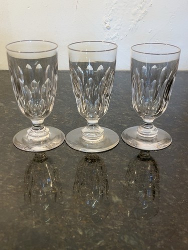 Antique cut glass sherry - cut,