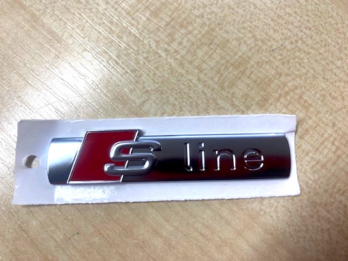 New genuine audi line badge - genuine, s