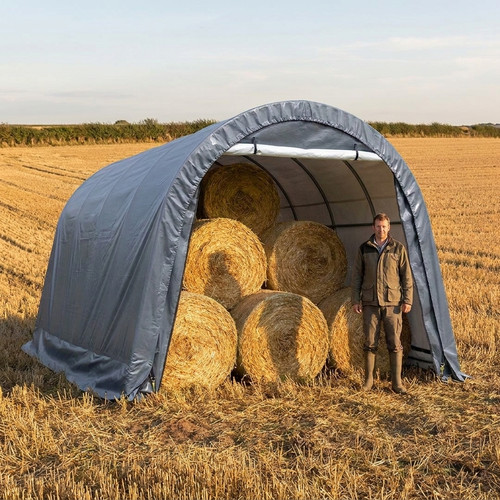 Hay storage shelter 20x12x9 - hay, 20x12x9.3