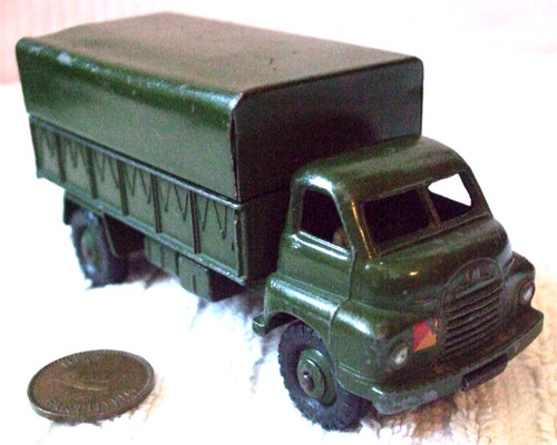 Dinky military model bedford - dinky, (bedford