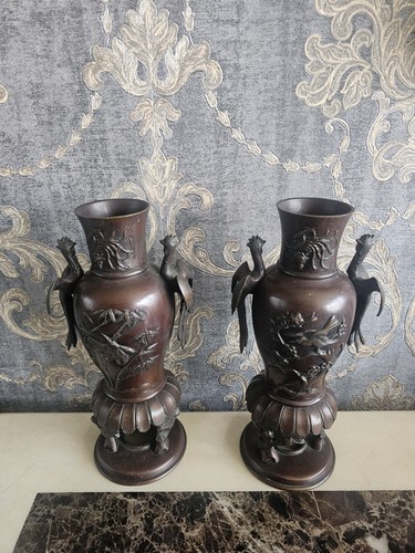 Pair antique japanese - pair,