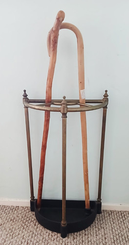 Vintage demi lune umbrella - umbrella, /
