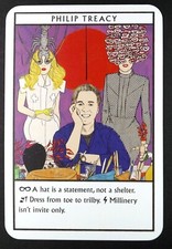 1 x card of Philip Treacy -
