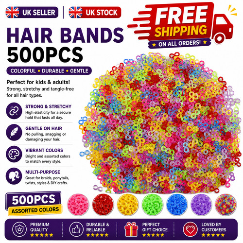 500pc plastic clips for loom - s,