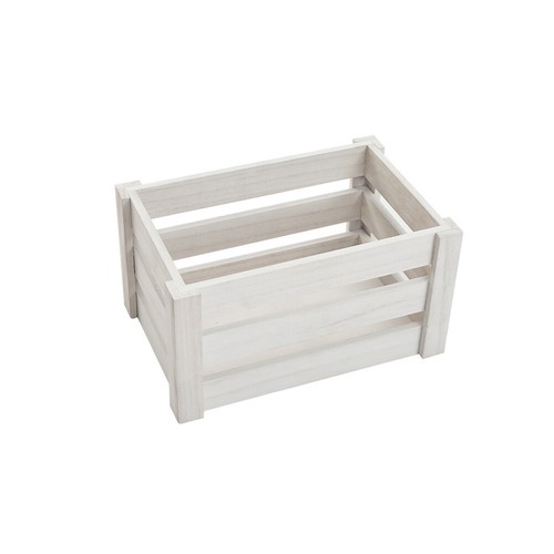 Washed plain wooden - wooden, crate