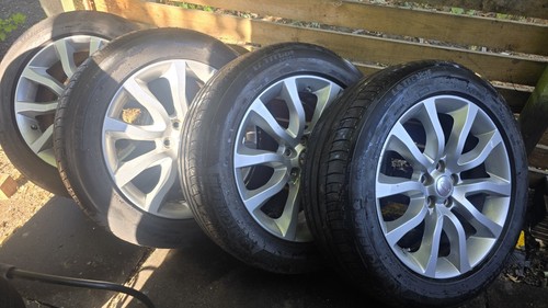 Range rover alloys tyres - alloys,