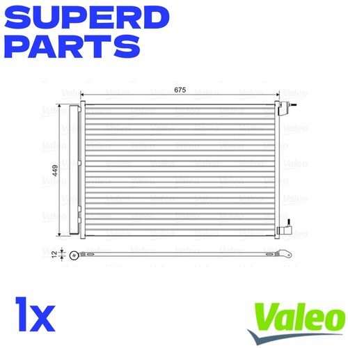 Condenser fits mercedes - condenser,