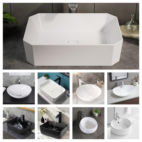 Large modern bathroom counter - bathroom,