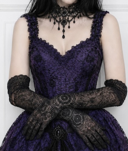 New gothic punk rave flock - new,