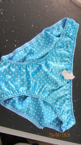 Vintage satin silk knickers - ,