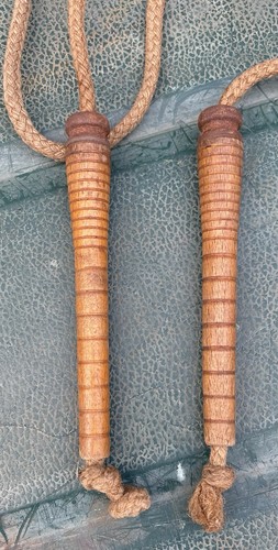 Very old skipping rope 1920s - skipping,