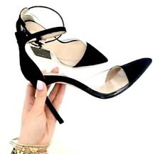  ZARA BLACK SHOES FAUX SUEDE