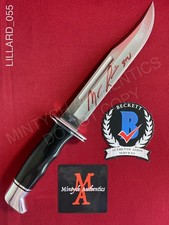 Matthew Lillard autographed signed Buck 120 knife Scream Ghostface Beckett COA