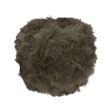 70yds Faux Fur Yarn, Fuzzy Yarn Crochet Fluffy Yarn Soft, Dark Brown