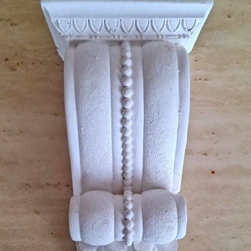 White plaster victorian - plaster, style