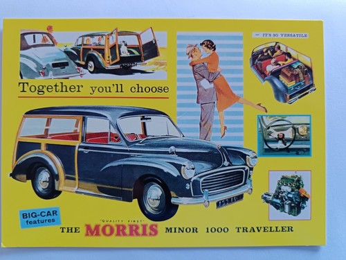 Two morris minor - two,