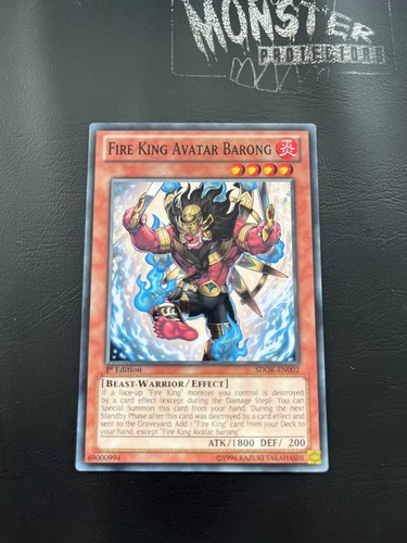 Yugioh fire king - fire,